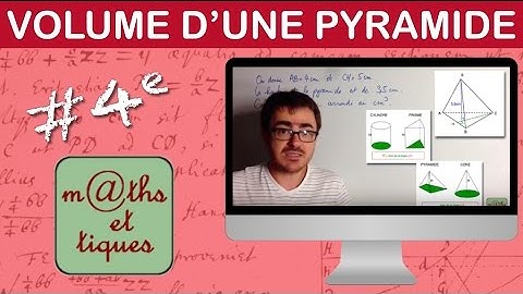 Calculer le volume d