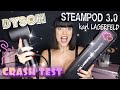 CRASH-TEST STEAMPOD 3.0 KARL LAGERFELD & DYSON SUPERSONIC✨