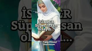 İSİMLER SÜPER İNSAN OLSAYDI #yapayzeka #isimanalizi #isimçizim #yapayzekaçizim #kişiyeözel #istek