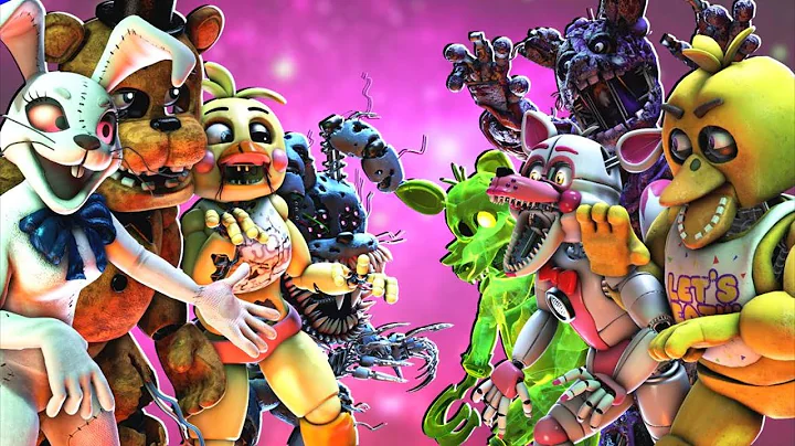 Top 5 vs Five Nights at Freddy's FIGHT Animations