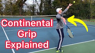 How To Serve With The Continental Grip (Improve Your Tennis Quickly)