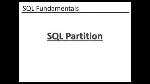 Understanding about PARTITION BY in SQL