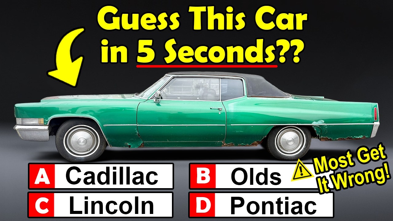 Can You Guess This Rusty Street Find & 19 Other Classic Cars??