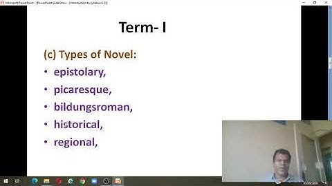 TYBA S-III (Appreciating Novel): Introduction to Syllabus
