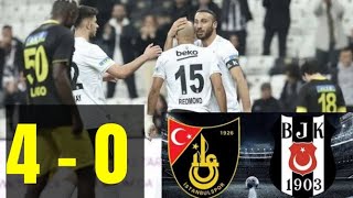 Beşiktaş İstanbulspor 4-0 Maç Özeti Beşiktaş İstanbulspor Maç Sonucu 4-0 Son Dakika Beşiktaşmaçsonuc