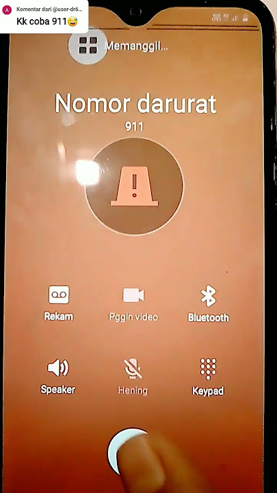 911 nomor darurat !?