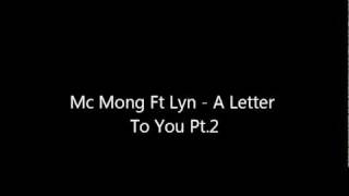 Video thumbnail of "Mc Mong ft Lyn - A letter to you"