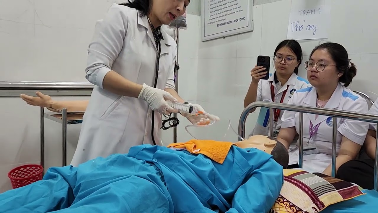 Thực tập điều dưỡng - kĩ thuật đặt ống thông dạ dày (nhóm 6)