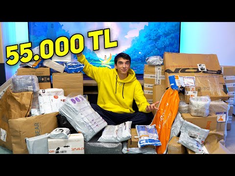 BU SEFER 55.000 TL Toplu Paket Açılışı!