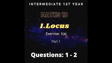 TS intermediate 1st year maths 1b   1.locus part 1