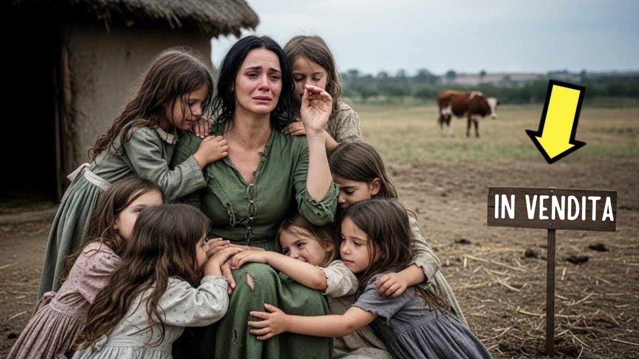 Contadina Sola Con 6 Figlie Stava Per Perdere Tutto, Ma All’Improvviso La Sua Vita Cambia Per Sempre