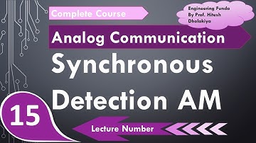 Synchronous AM Detection (Basics, Derivation, Working, Block Diagram & Circuit) Explained