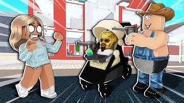 My Roblox baby and I abused admin commands...