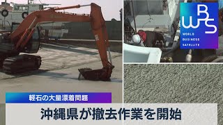 沖縄県が撤去作業を開始 軽石の大量漂着問題（2021年10月29日）