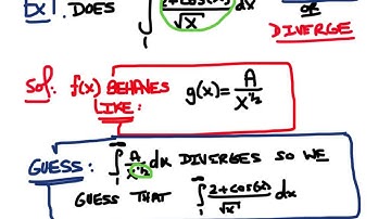 Improper Integrals [Comparison test]