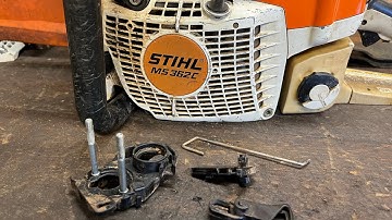 MS362C Trigger and Throttle Repair