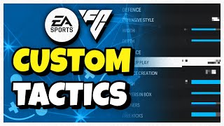 BEST EAFC 24 Custom Tactics ft 4213, 442, 4222 & 424