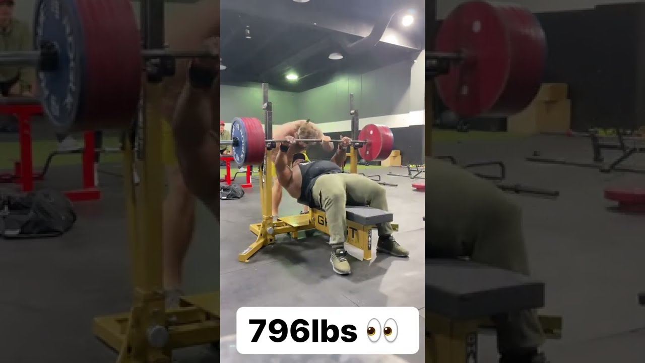JULIUS MADDOX LEVANTA 361KG 796LB NO SUPINO Shorts