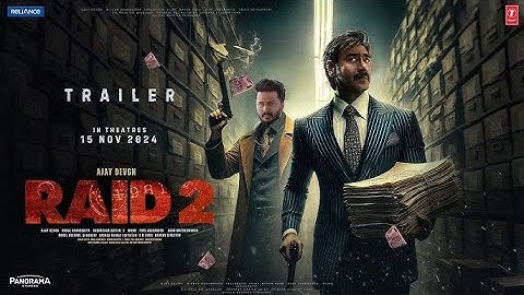 RAID 2 Teaser： Ajay D ｜ Riteish D ｜ Vaani K ｜ Raj Kumar ｜ Abhishek P ｜ Kumar M ｜ Bhushan K,Krishan K