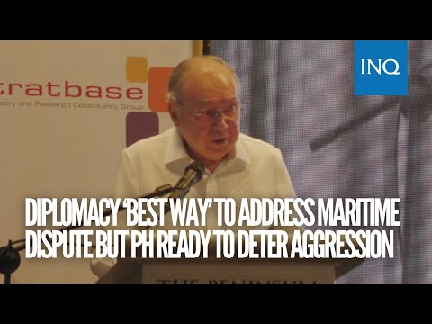 Diplomacy ‘best way’ to address maritime dispute but PH ready to deter aggression — envoy