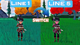 How To Switch Line In Lightus | New Palworld Like Game | Hindi Gameplay screenshot 3