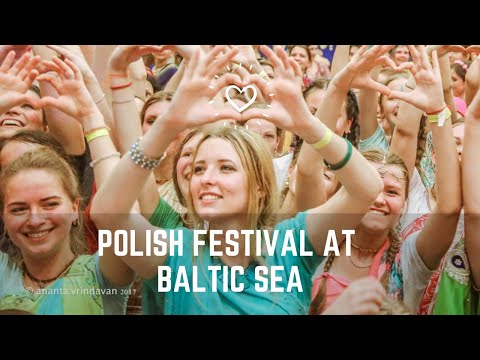 Hare Krishna Polish Festival at baltic sea with Indradyumna Swami