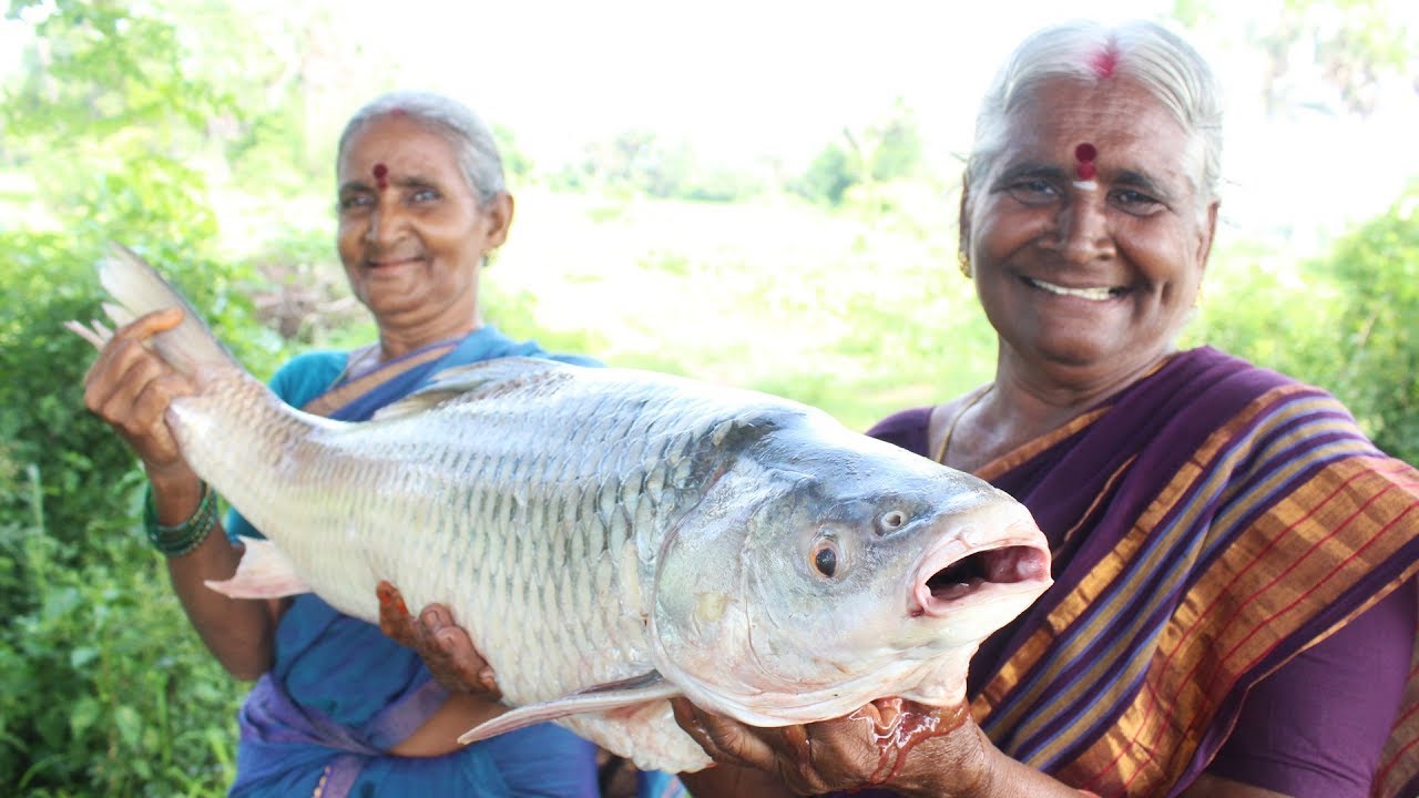 15 kg Big Fish Fry Recipe || Deep Fried Whole Fish Recipe || Myna Street Food