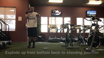 KB Offset Explosive Side Lunge