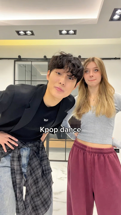 Showing her my new Kpop dance 🥰