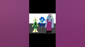 Cute Trio 🌷 #stevenuniverse #dandysworld #art #edit #nora #animation #lapis #peridot #bismuth