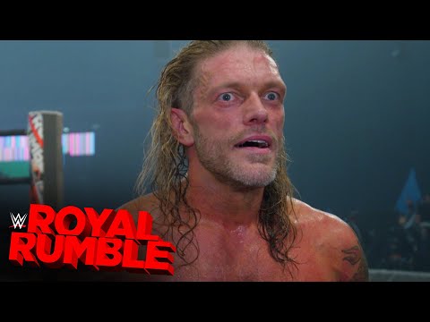 Edge overcome with emotion after unbelievable Royal Rumble win: Royal Rumble Exclusive, Jan 31, 2021