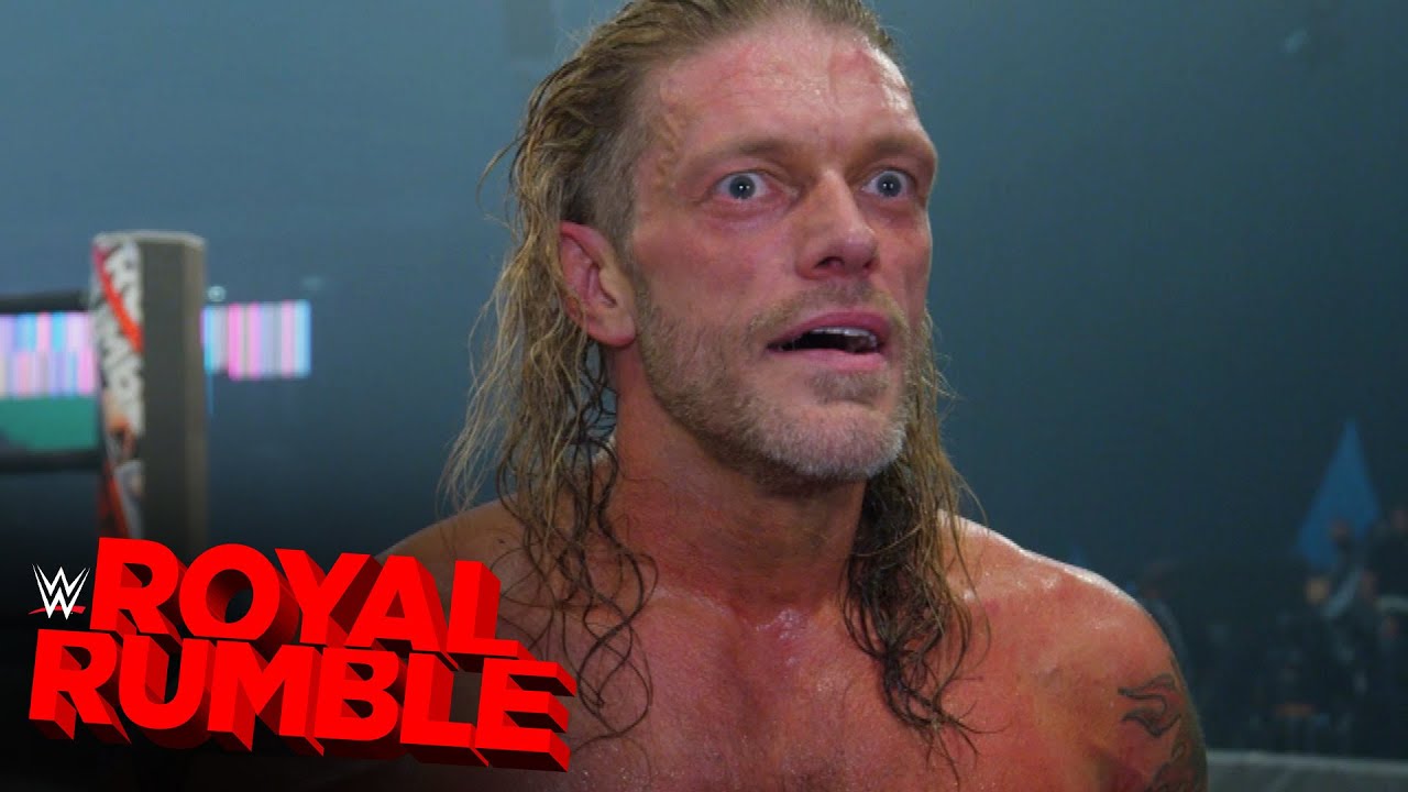 Edge overcome with emotion after unbelievable Royal Rumble win: Royal Rumble Exclusive, Jan 31, 2021
