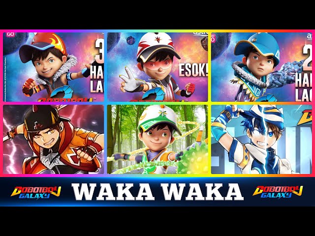 COVER PARODY WAKA WAKA EE VERSI BOBOIBOY GALAXY, ETC. class=