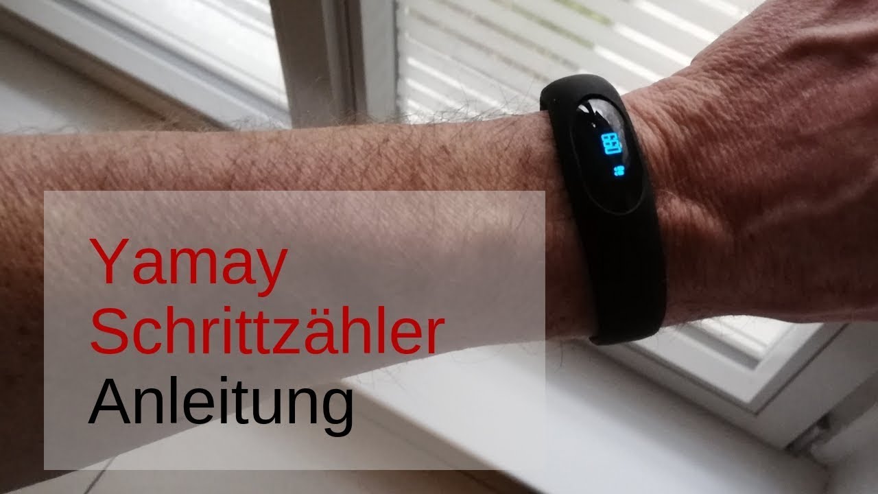 yamay fitness tracker zählt schritte nicht
