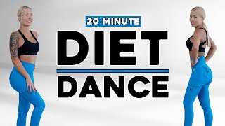 🎶20 Min DIET DANCE WORKOUT🎶 Weight Loss Cardio🎶 Aerobics Knee Friendly🎶 No Jumping Liss Workout🎶