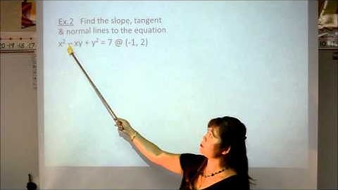 Calc AB- [3.7] Implicit Differentiation
