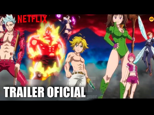 Nanatsu no Taizai - Anime ganha trailer dublado pela Netflix! - AnimeNew