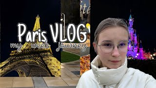 VLOG: я поїхала в Париж // my one week journey // поїздка в Париж // Disneyland Paris
