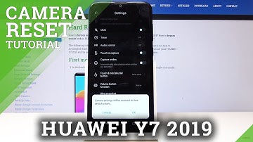 How to Reset Camera in Huawei Y7 2019 - Fix Camera Settings