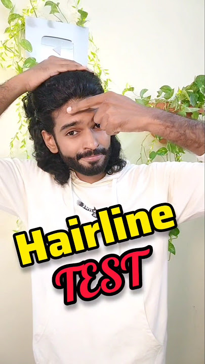Hair Line Test At Home 🧒🏻 #Shorts #Trending #Malayalam #Short #AswinC #Haircare #HairCareproducts