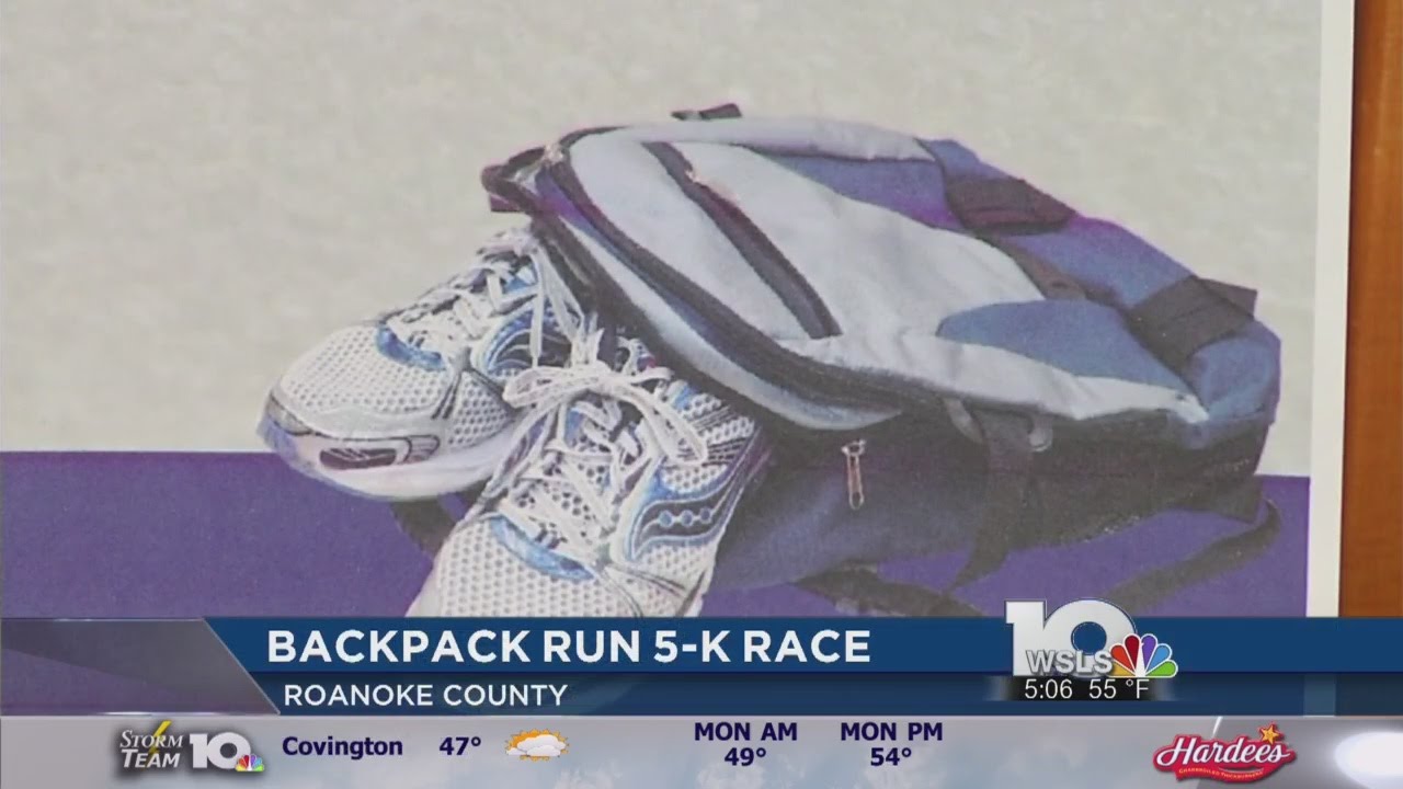 Roanoke County Backpack Run in 3rd year YouTube