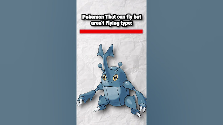 Pokémon that can fly... but can't? 🤔