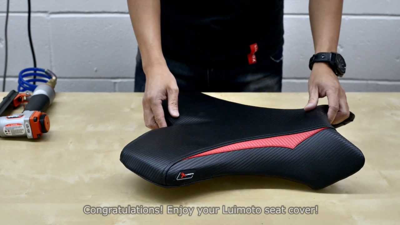Type-B Rider Motorcycle Seat Cover Install Demonstration By Luimoto 