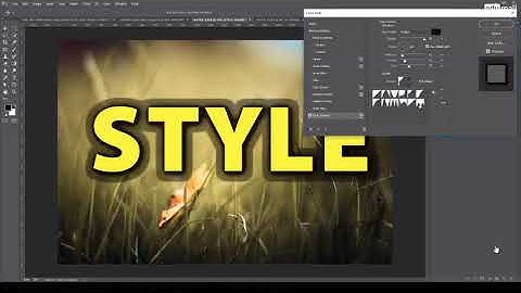 Xử lý Ảnh với Adobe Photoshop: Bài 3: Hướng dẫn cách tạo hiệu ứng chữ đẹp- Layer Style