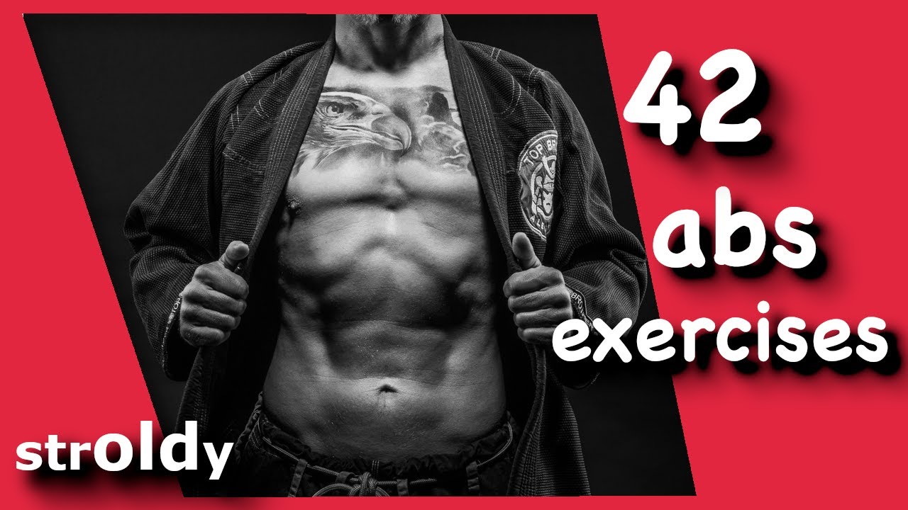 42 abs workout very hard with 42 exercises for a BJJ Sixpack YouTube