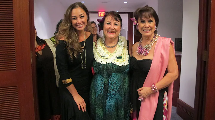 Kumu Kea dances "U'ilani" at her 80th Birthday