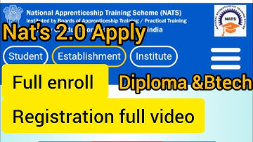 Nats apply Registration full video! #nats #apprentice