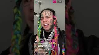 6IX9INE ON IG LIVE - 2million viewers breaks IG record