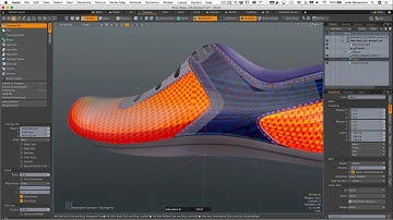 Modo Footwear Design - Lesson 3: 7. The Saddle