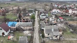 Село Мощун. Військові показали місце жорстокої битви за Київ